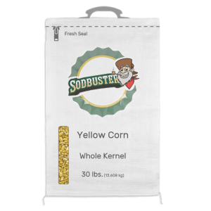 cracked yellow corn (whole kernel)